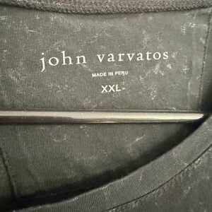 John Varvatos Charcoal Tee XXL